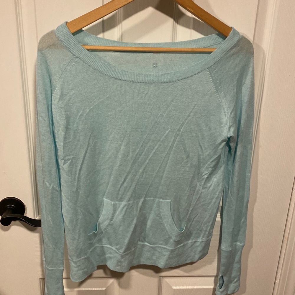 Blue sweater